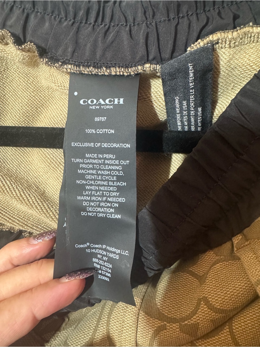 Coach Signature C Hoodie and Joggers Set (medium) - Picture 12 of 13